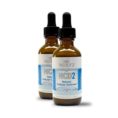 2x NCD2 1.35 oz Amber Glass bottle with dropper
